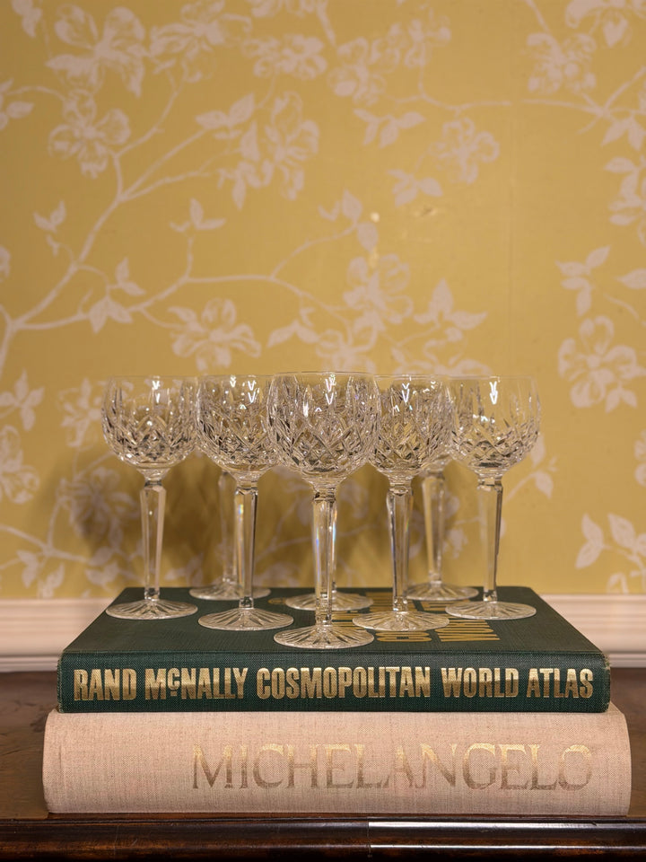 Waterford Hock Wine Glasses - Set of 8