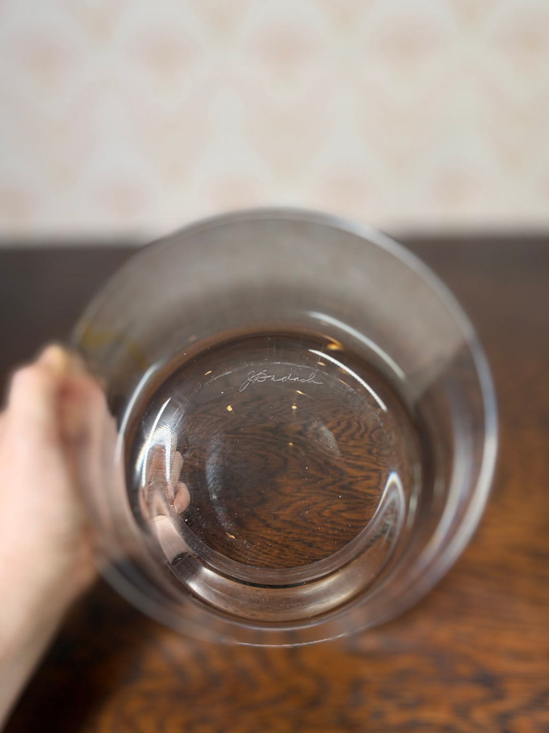 J. Badash Crystal Bowl