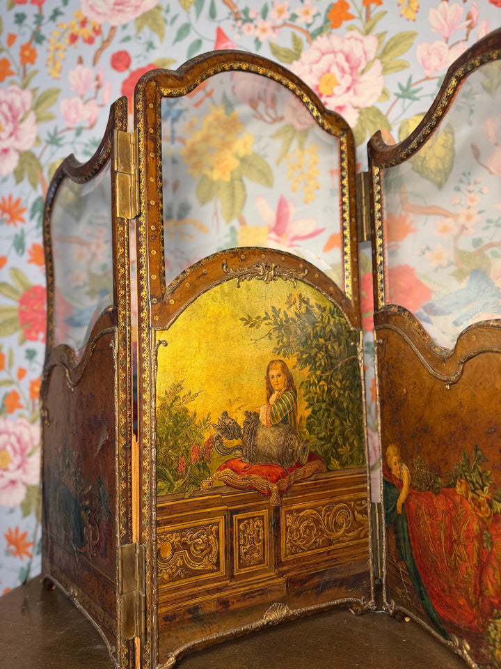 Louis XV Hand Painted Room Divider