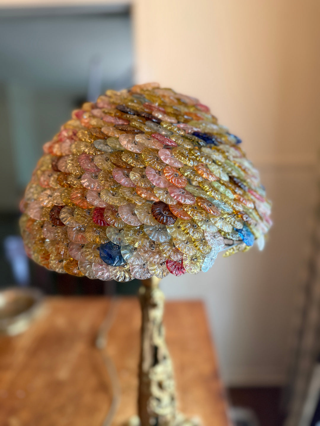 Murano Glass Shade Lamp