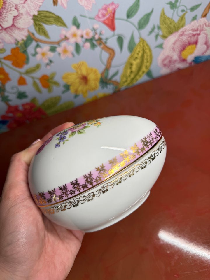 Dresden Porcelain Egg
