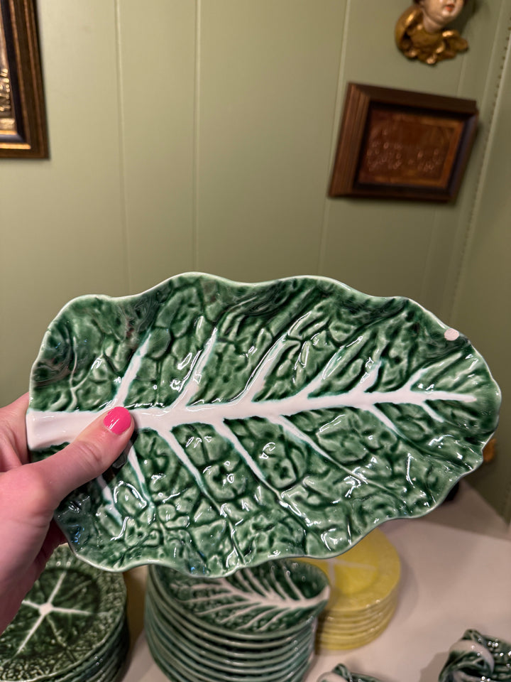 Secla Green Salad Leaf Plate (1)