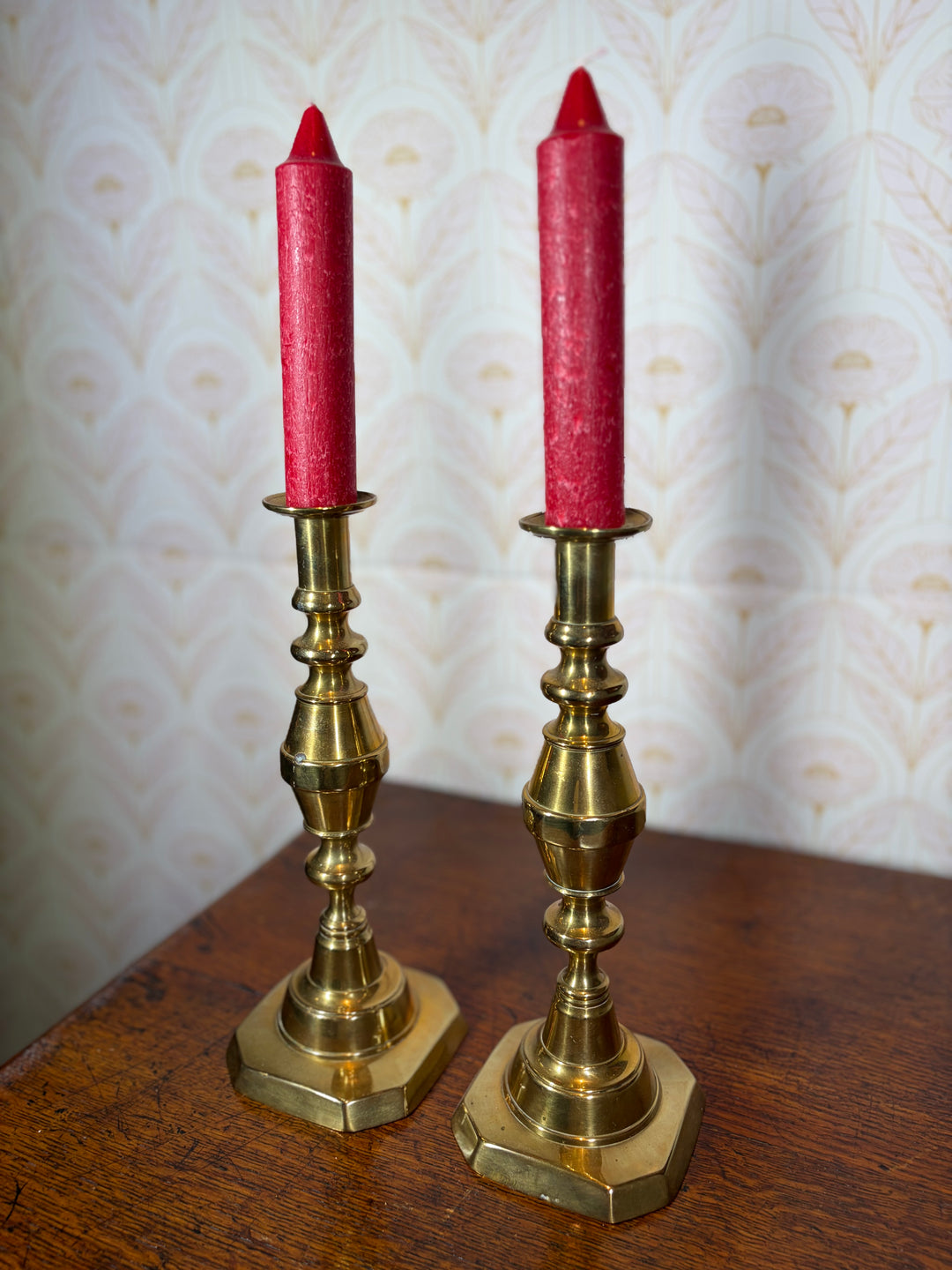 Pair of Brass Candlesticks