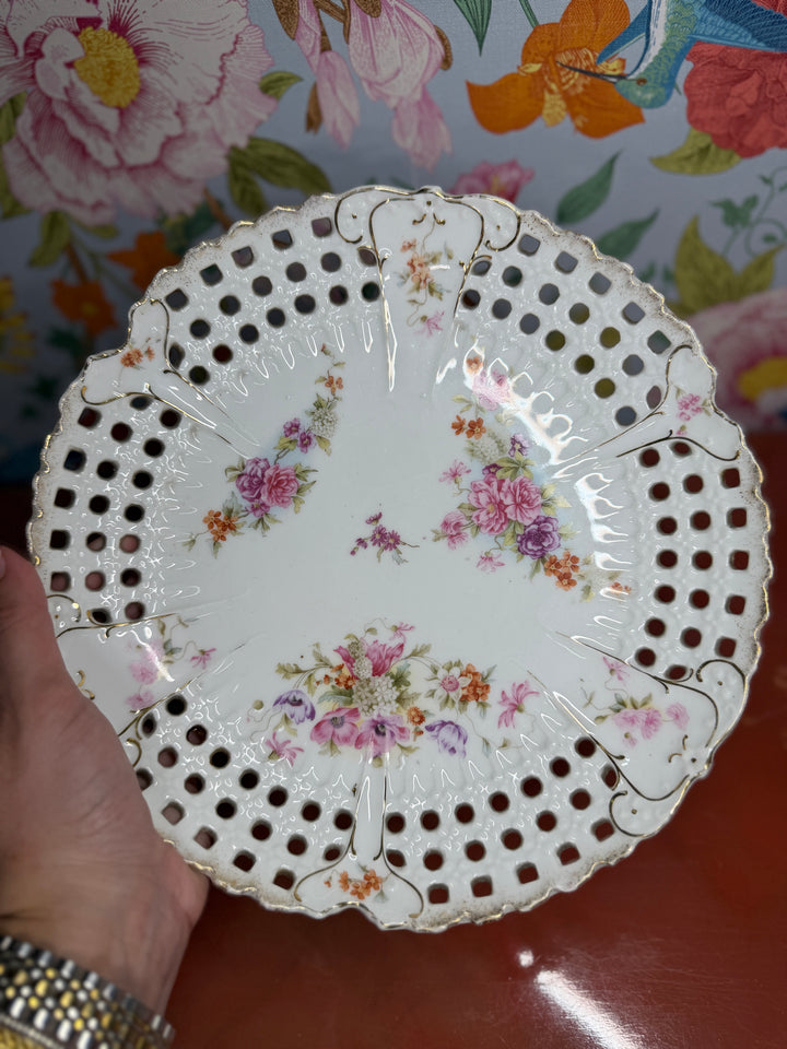 Vintage Porcelain Wall Plate