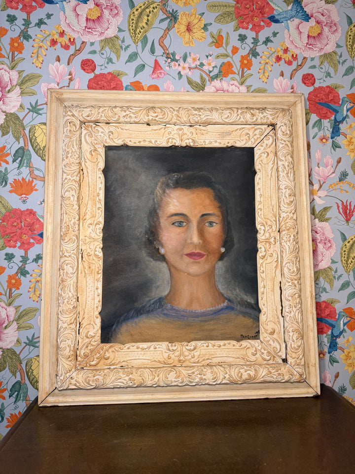 Antique Framed Oil Painting