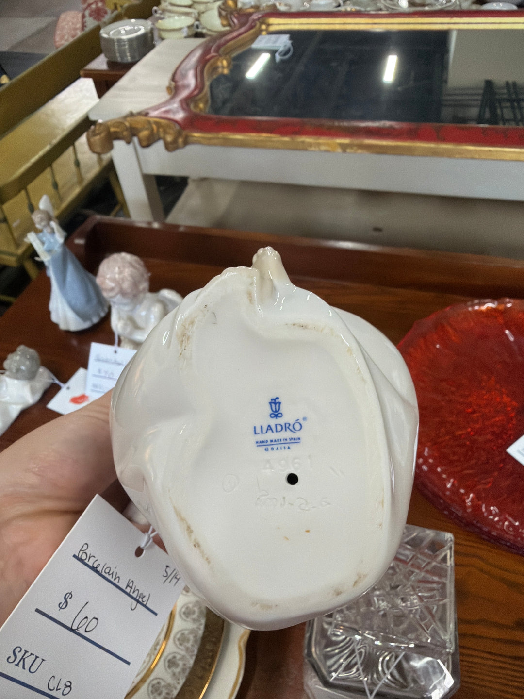 Lladro Porcelain Angel