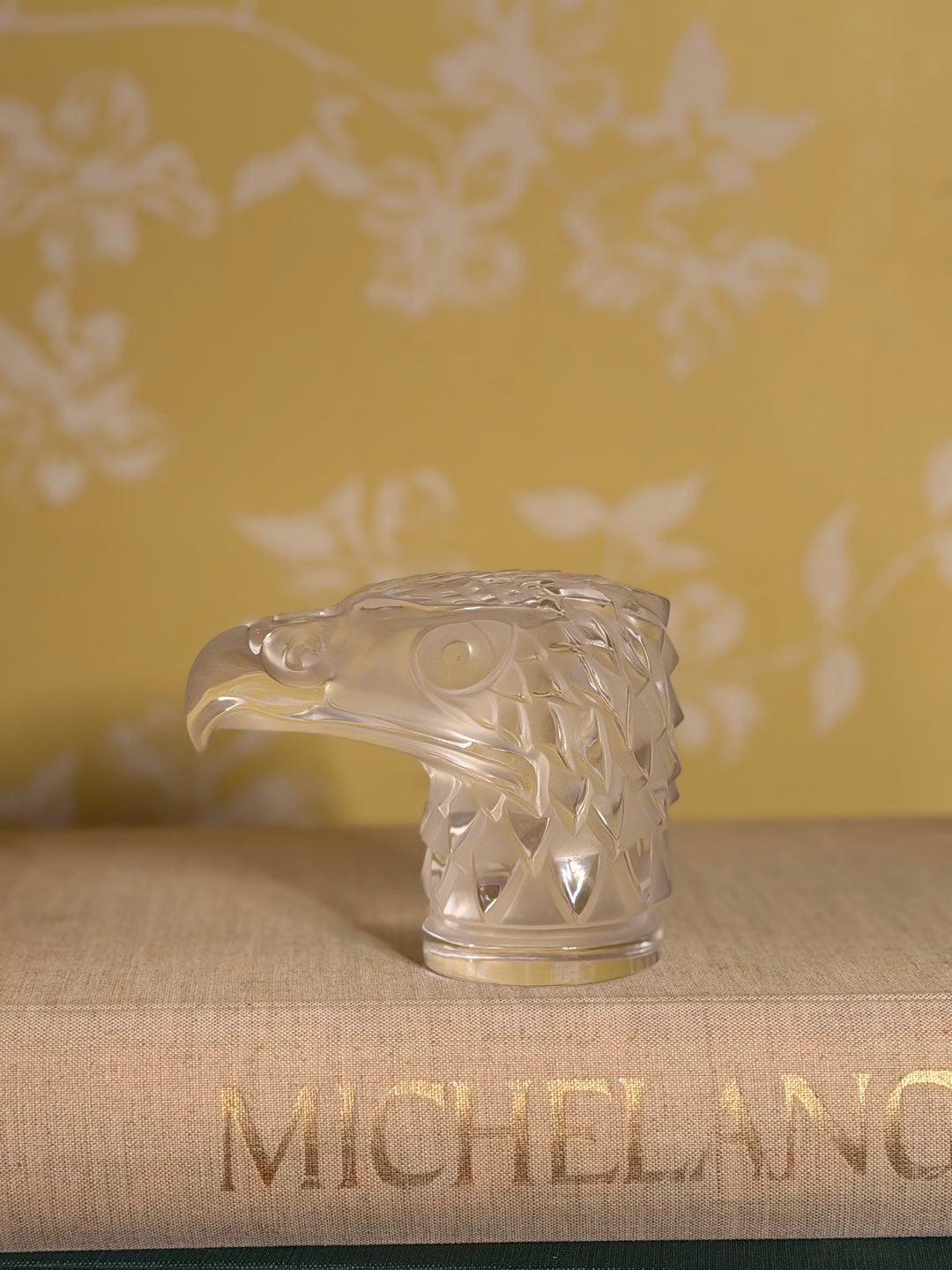 Lalique Eagle Sculpture