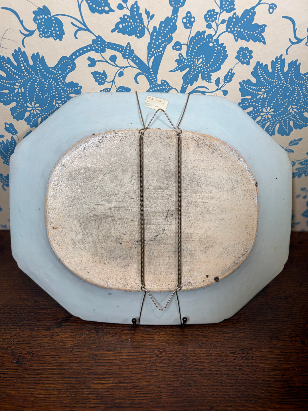 Blue Willow Antique Wall Plate