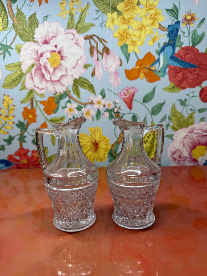 Set of 2 Glass Creamers