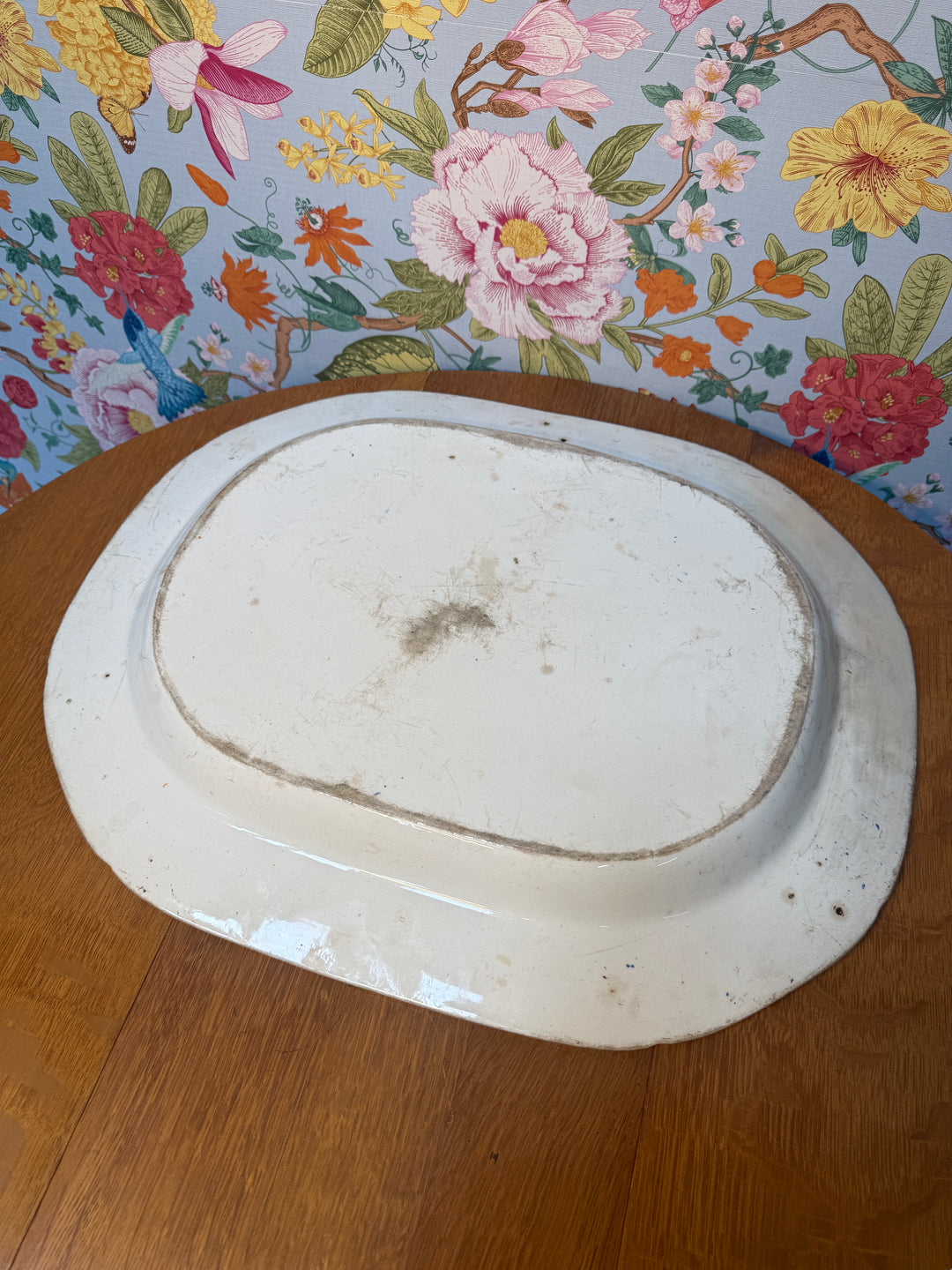 Blue and White Large Platter