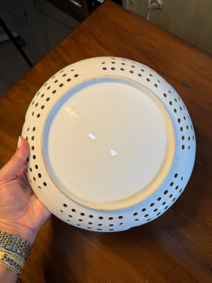 Vintage Porcelain Wall Plate