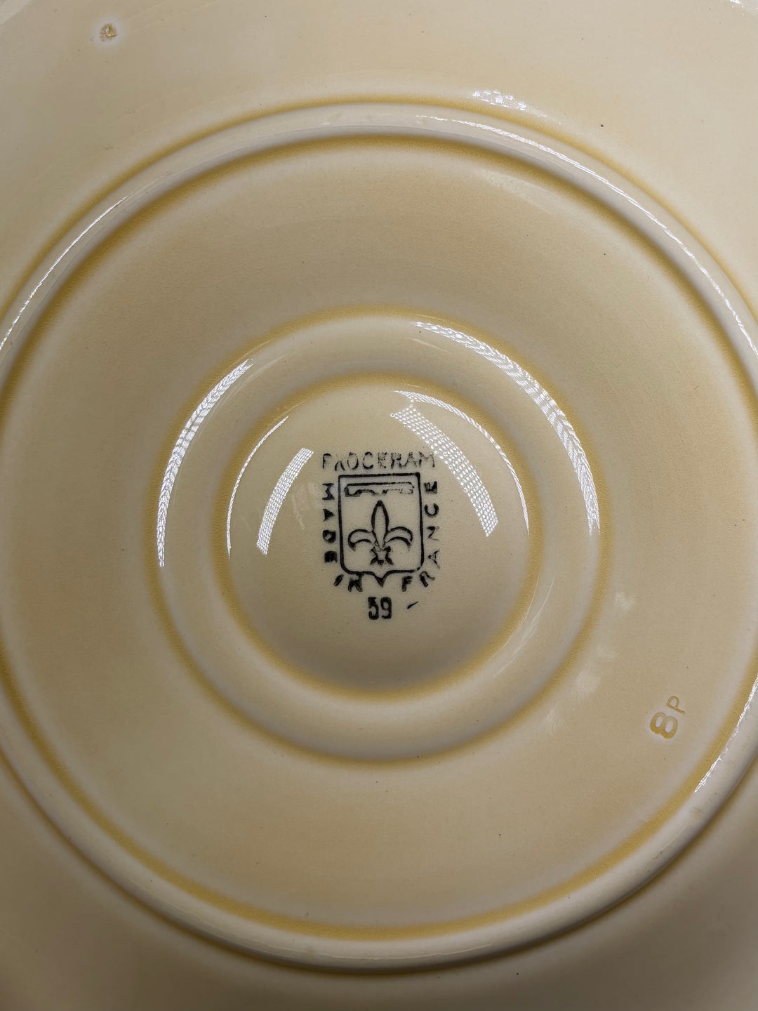 Yellow Oyster Plate