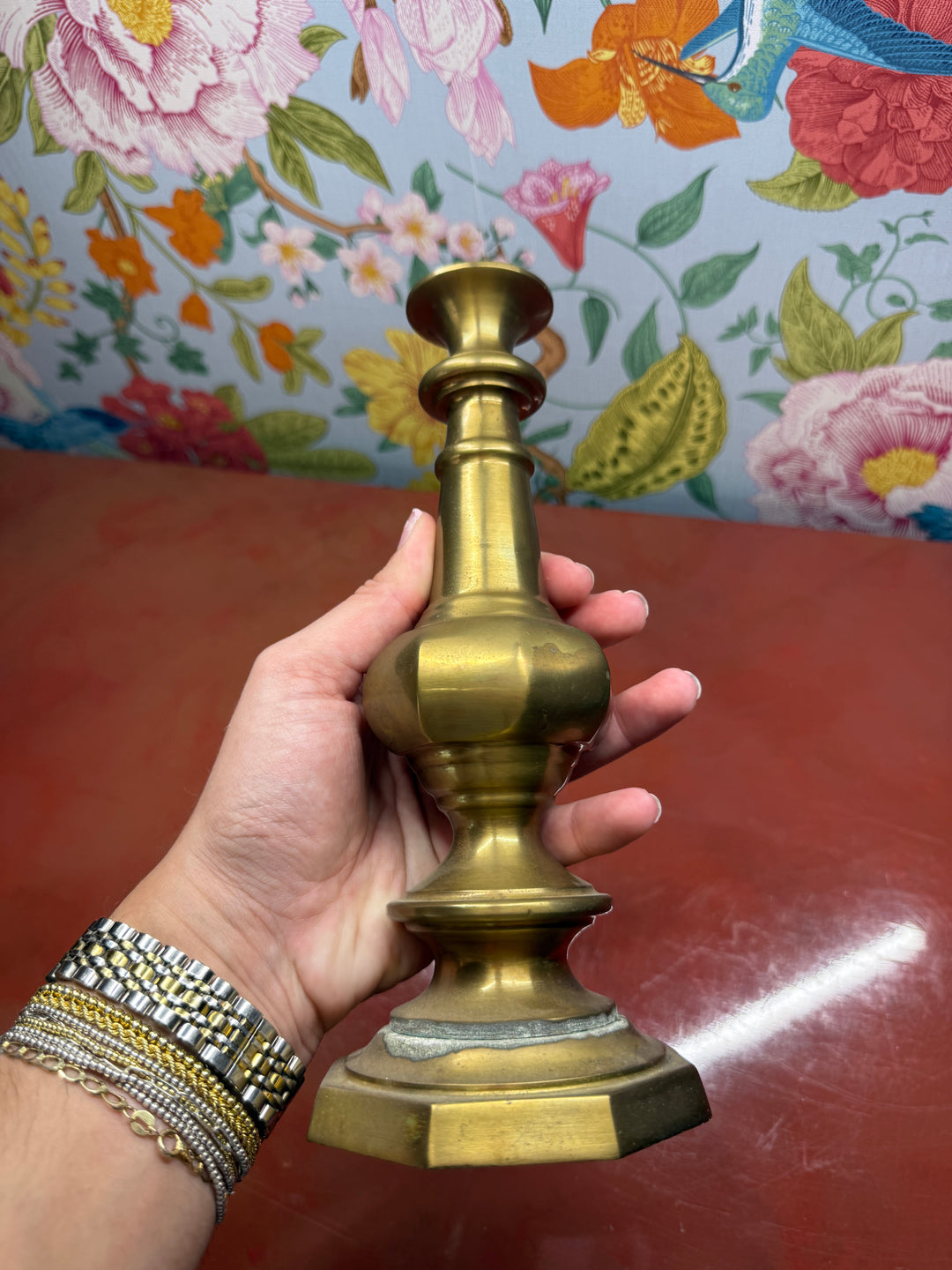Brass Candle Holder