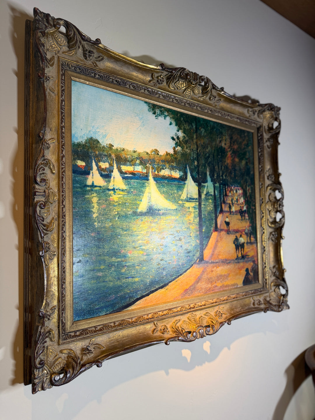 Framed Oil Painting - Signed
