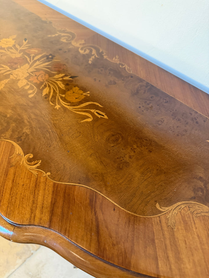 French Inlaid Marquetry Table (Online Only Item)