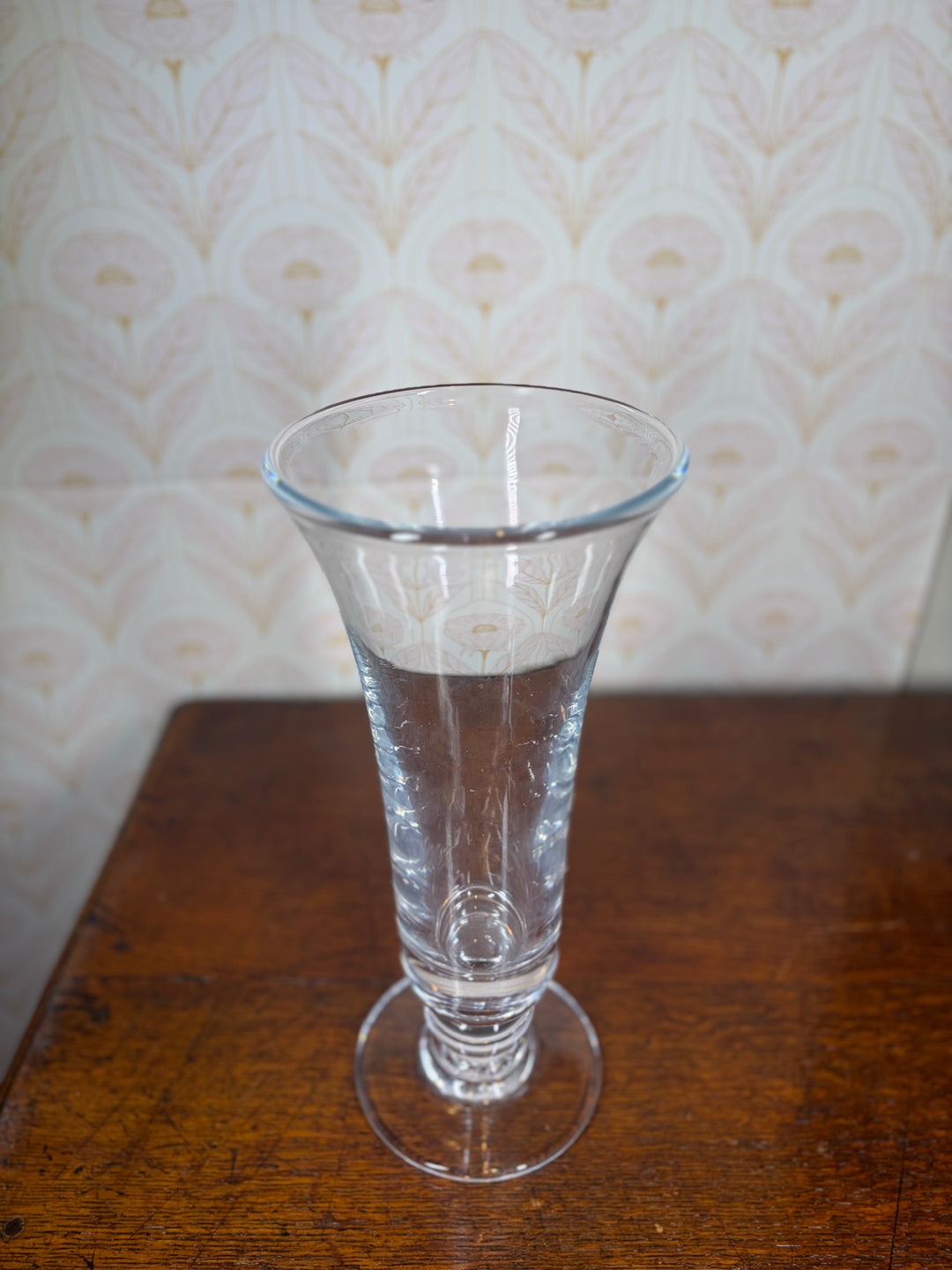 Unmarked Crystal Vase