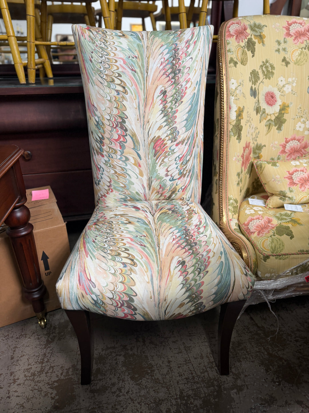 Colorful Upholstered Chair