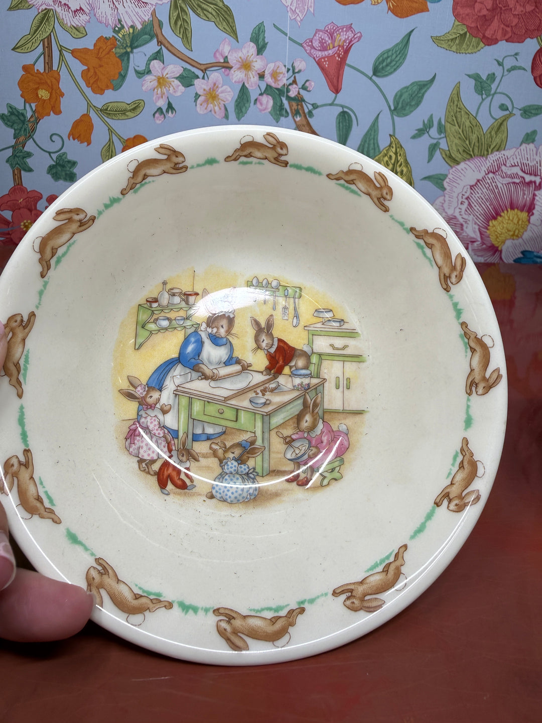 “Bunnykins” Plate, Bowl, Mug Set