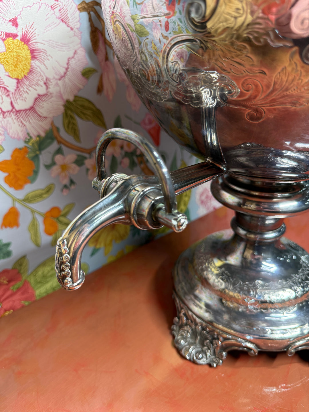 Silver Plated Samovar