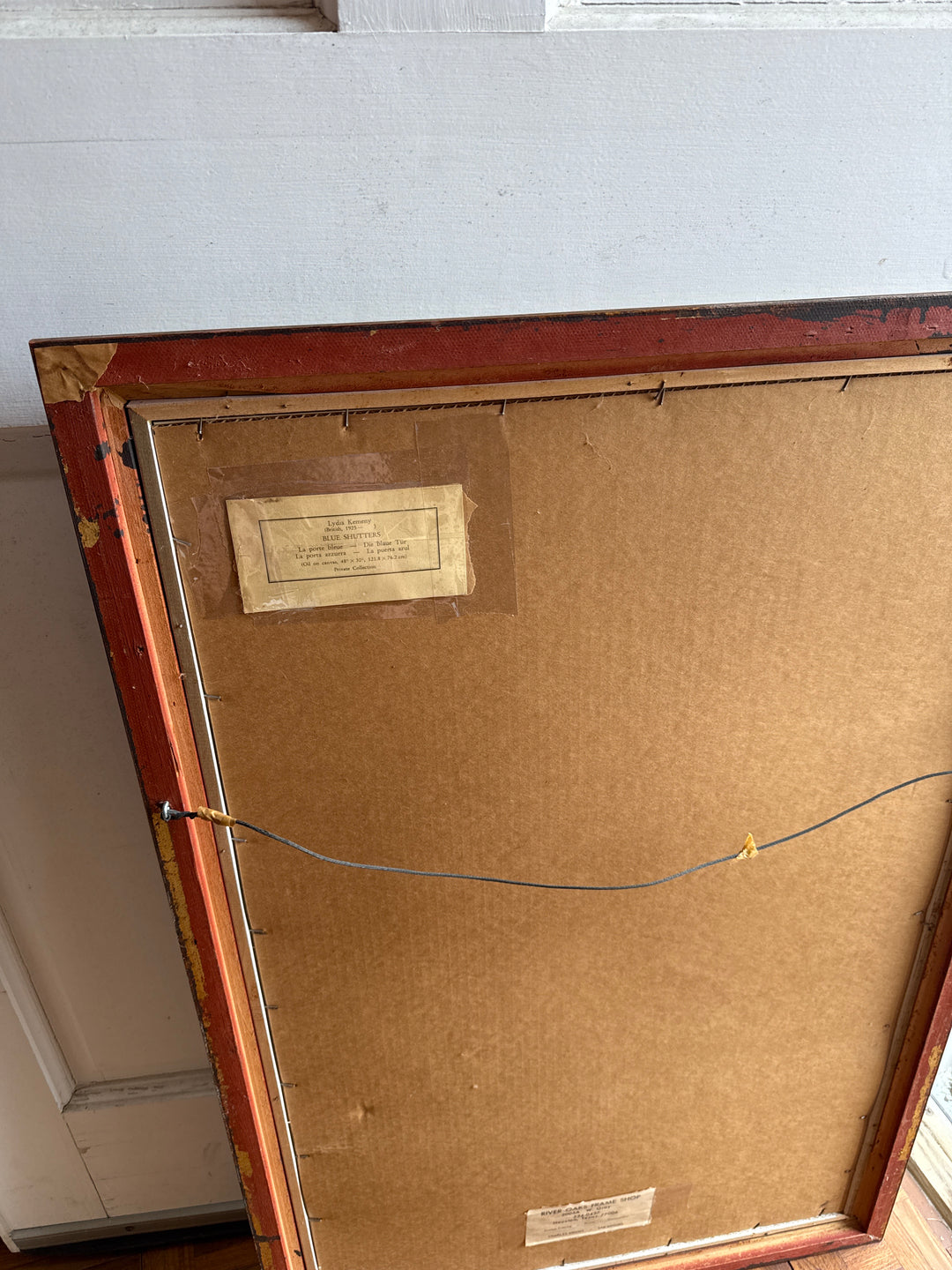 Lydia Kemeny “Blue Shutters” Print