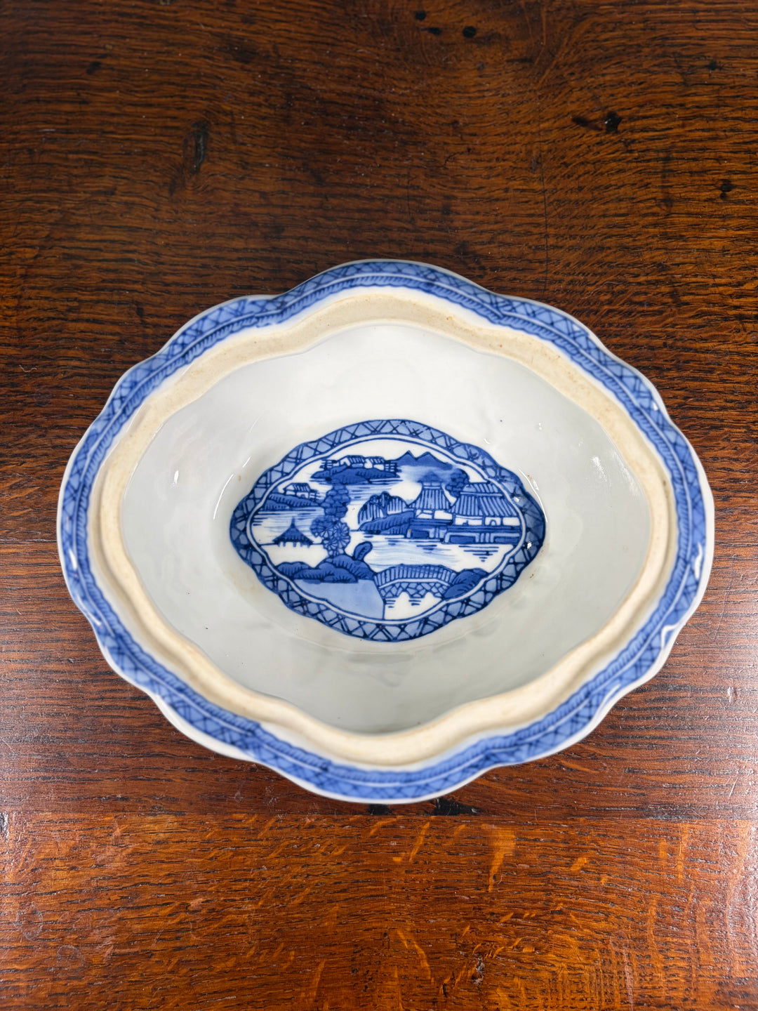 Blue Willow Bowl with Lid