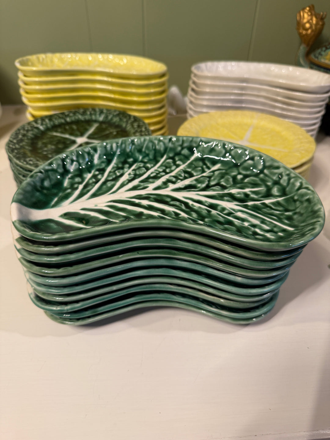 Secla Green Salad Plates (10)