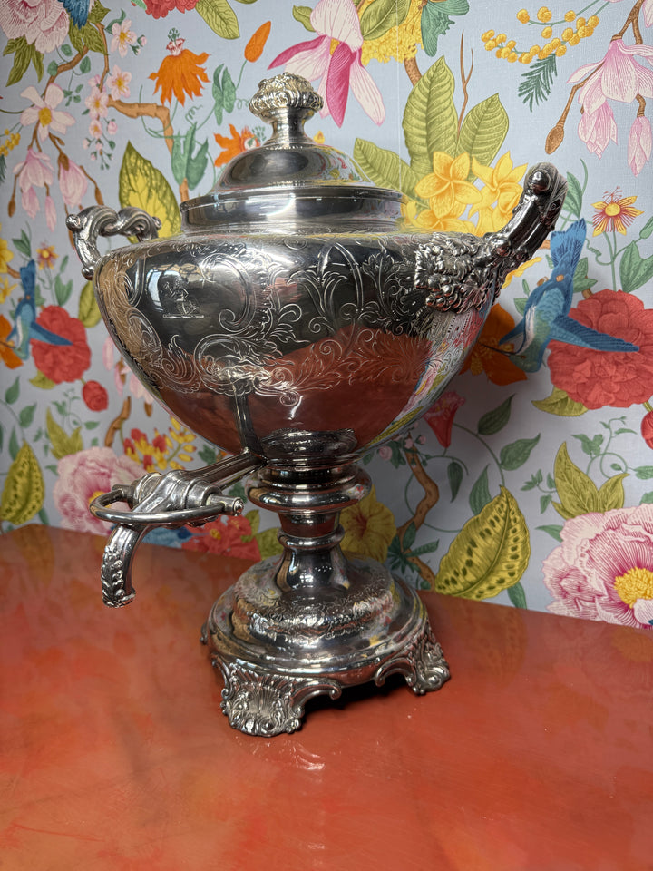 Silver Plated Samovar