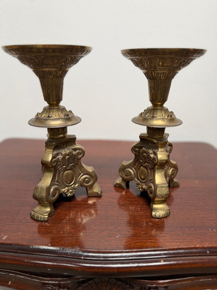 Solid Brass Candlesticks