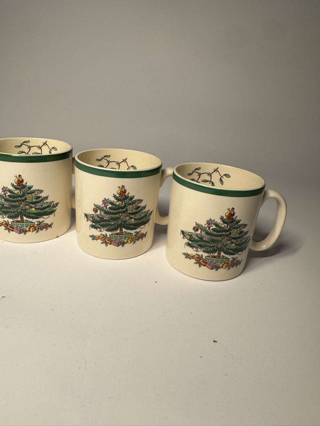 6 Spode Christmas Mugs