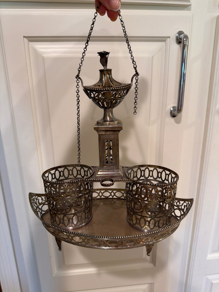 Metal Oil and Vinegar Holder