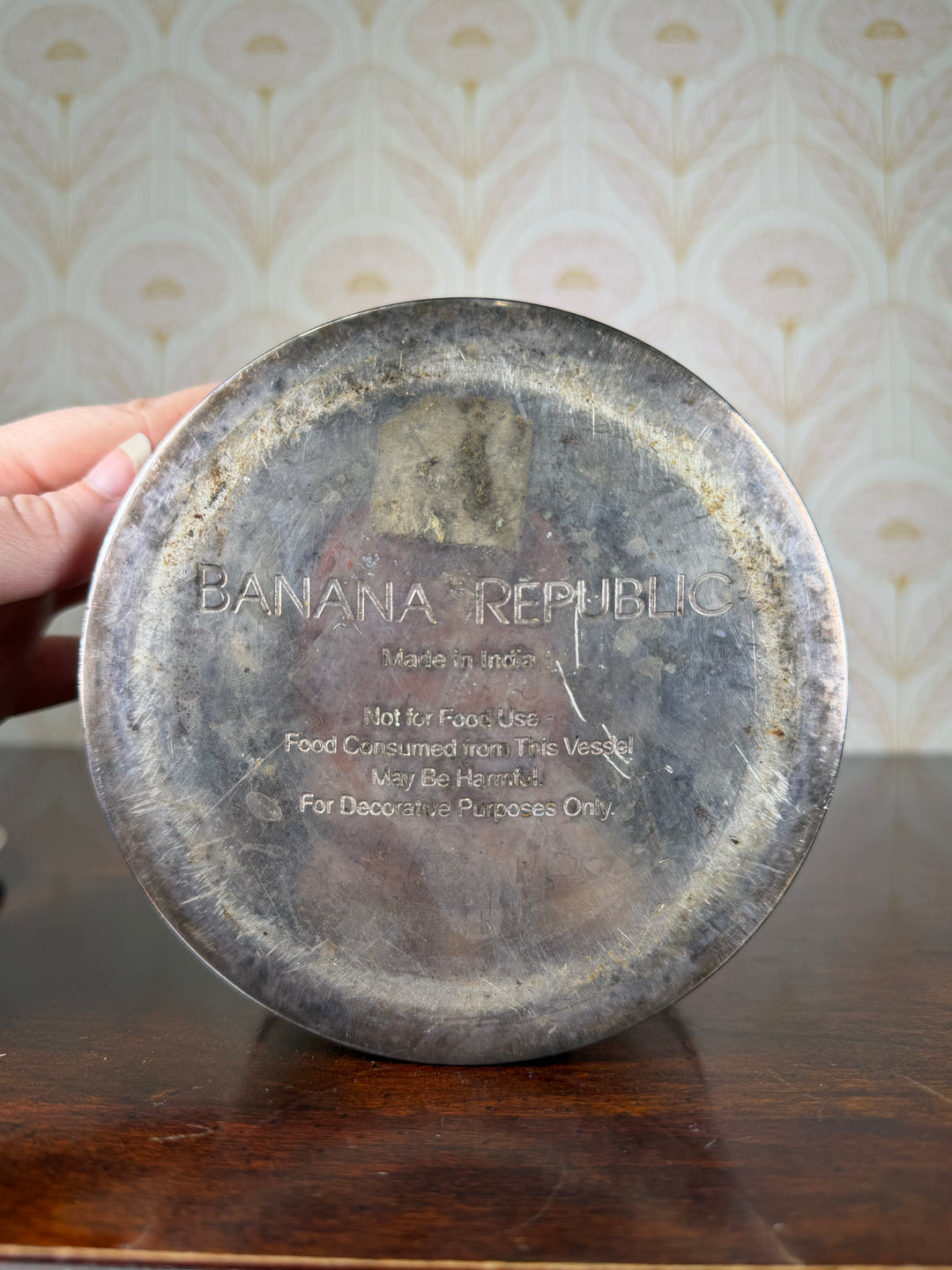 Banana Republic Decor Canister