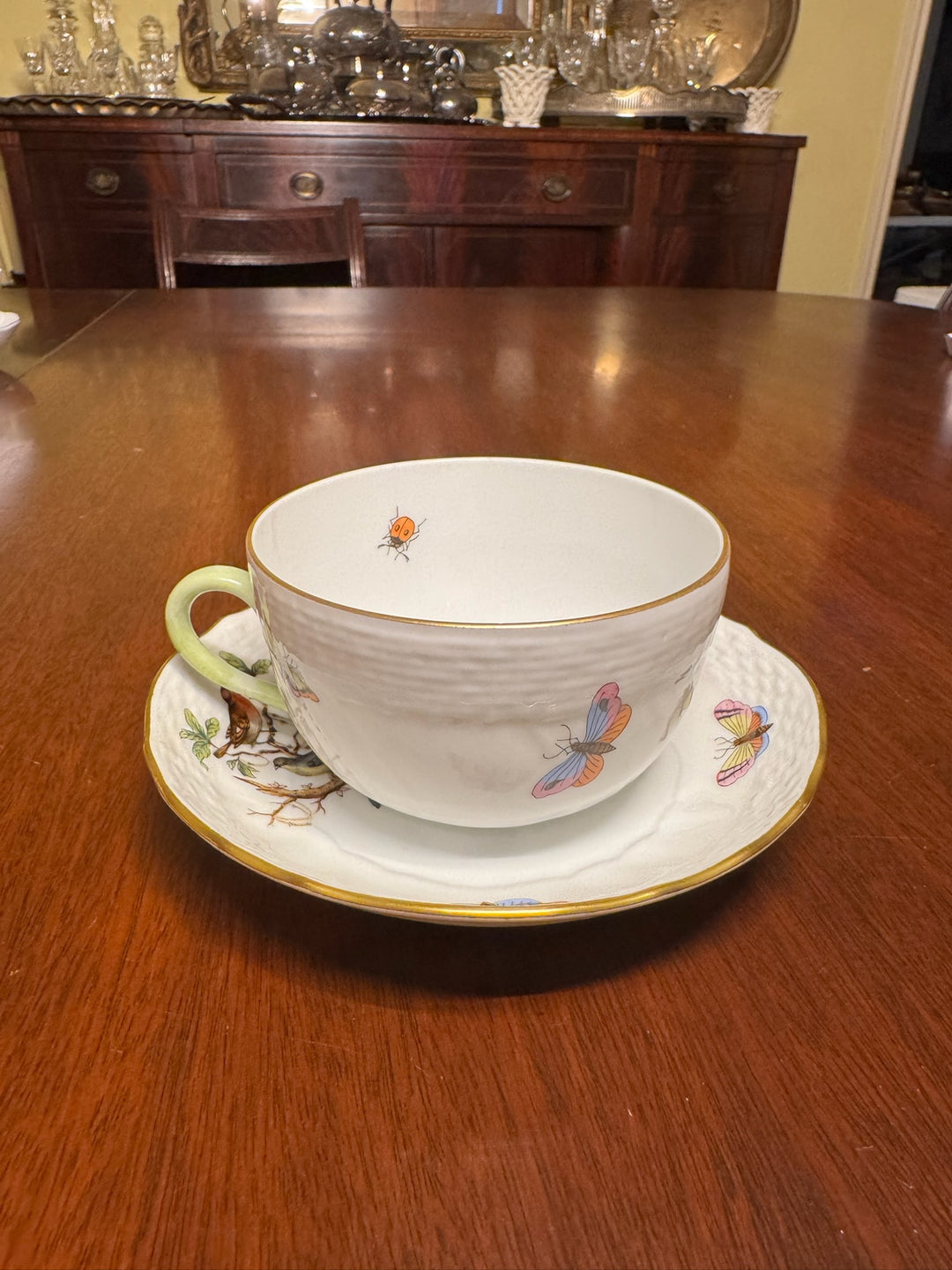 Herend Cup (#1726) and Saucer (#707)