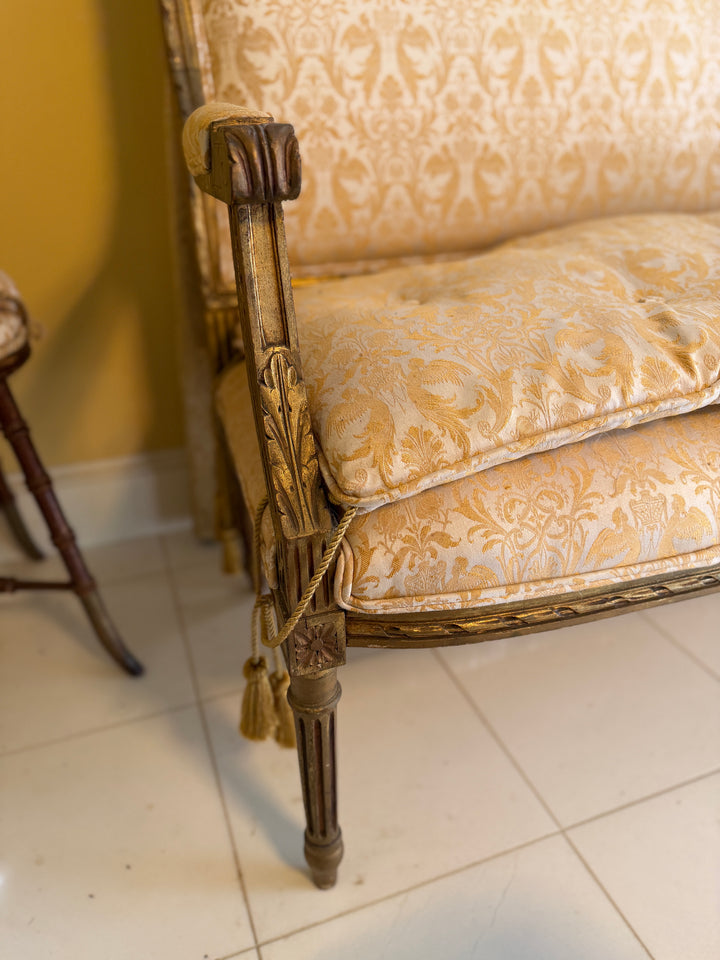 French Louis XVI Style Loveseat