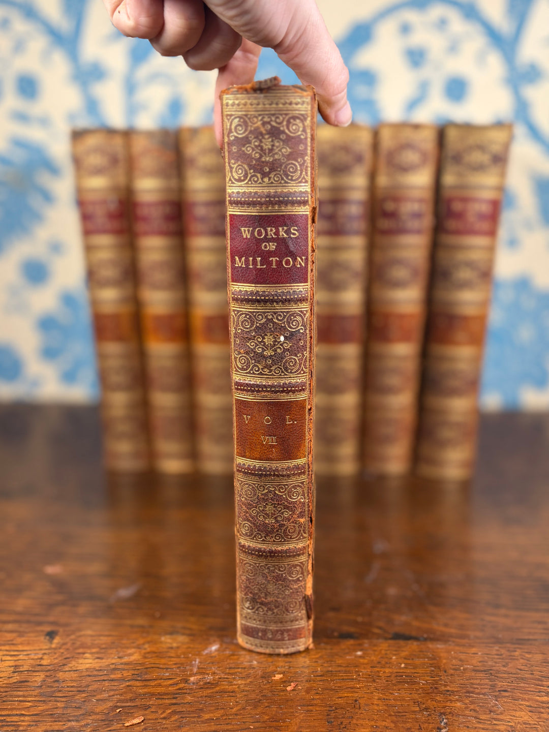 Works of Milton Volumes I-VIII