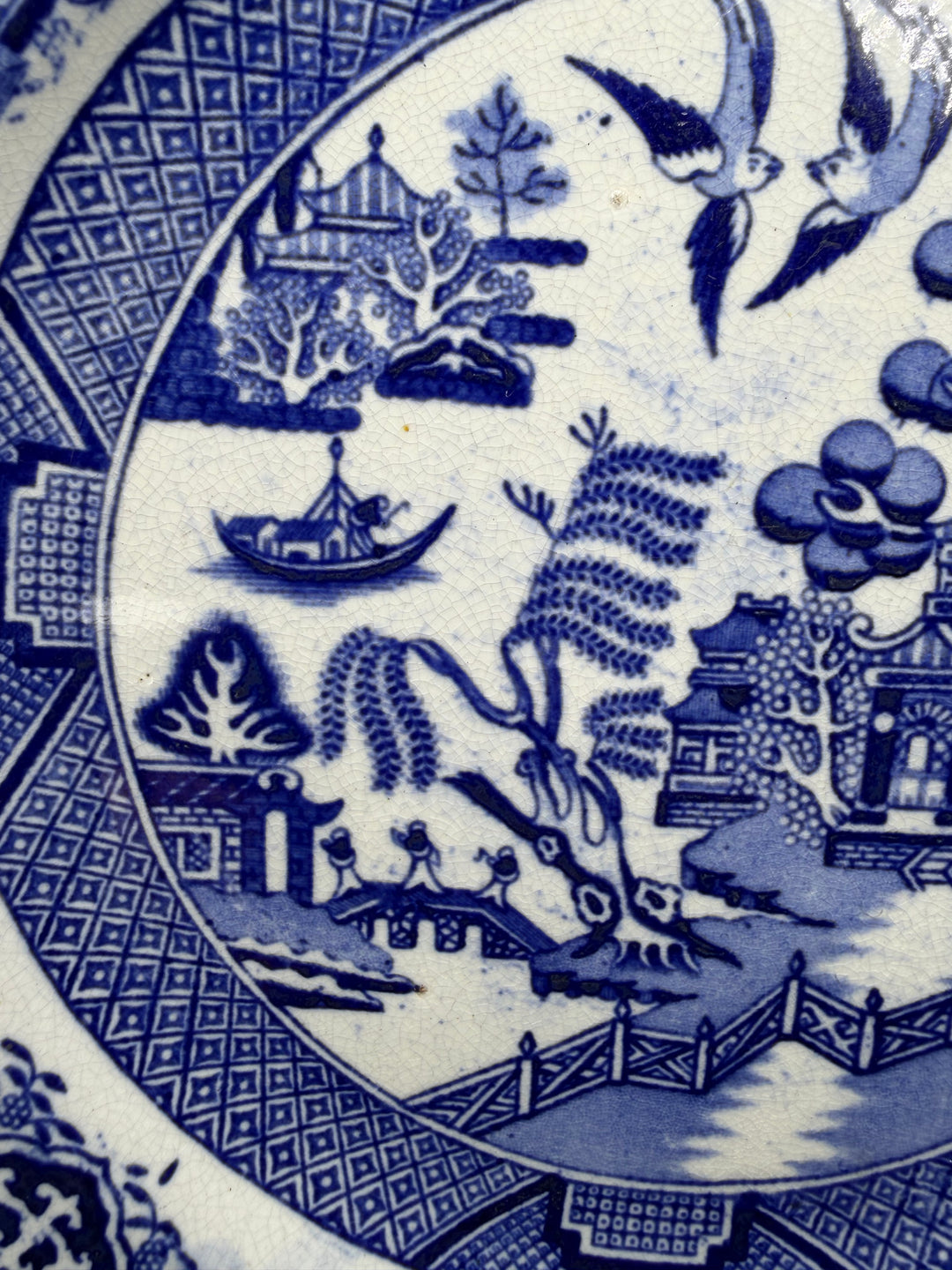 Blue Willow Plate