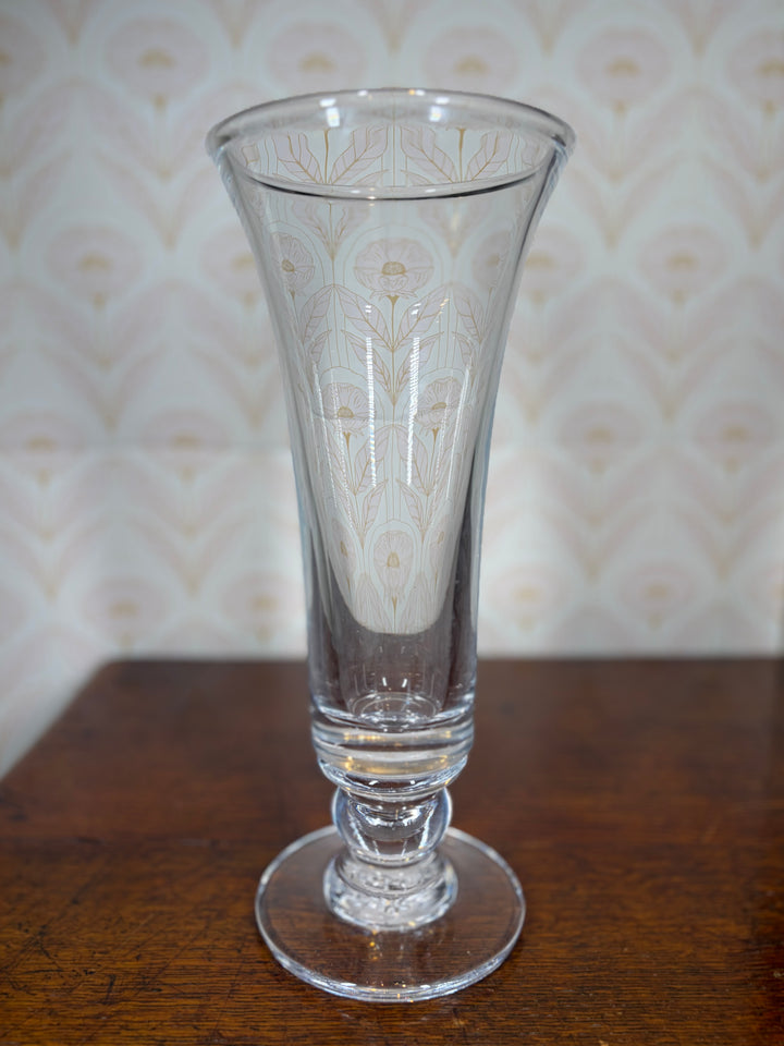 Unmarked Crystal Vase