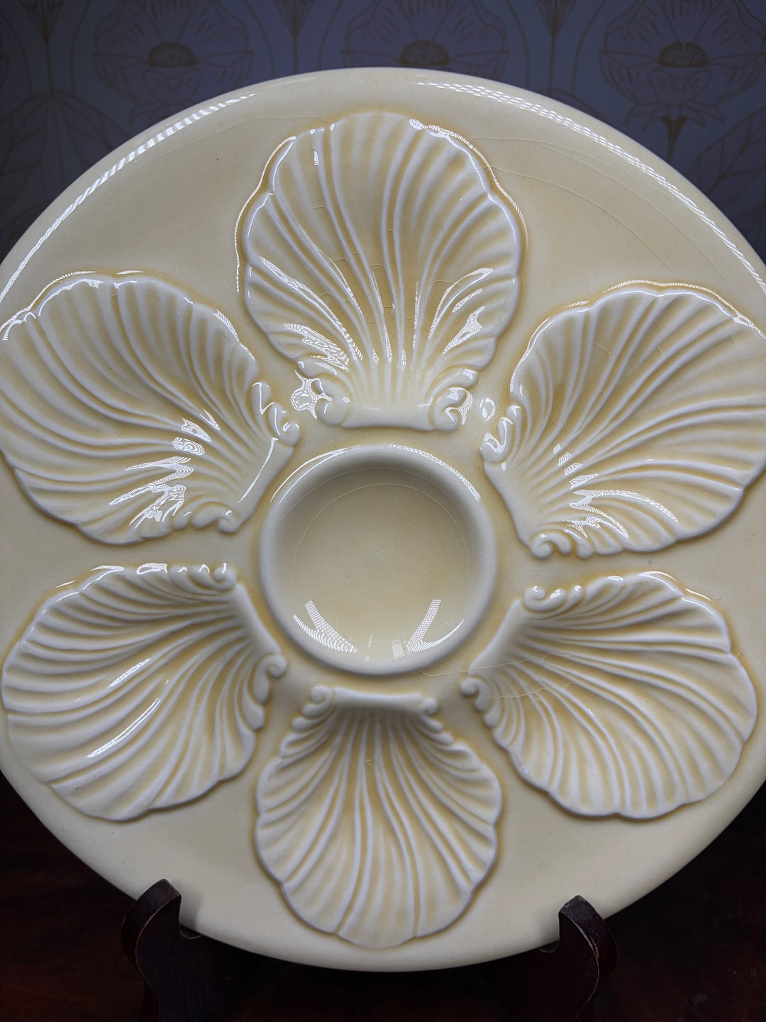 Yellow Oyster Plate