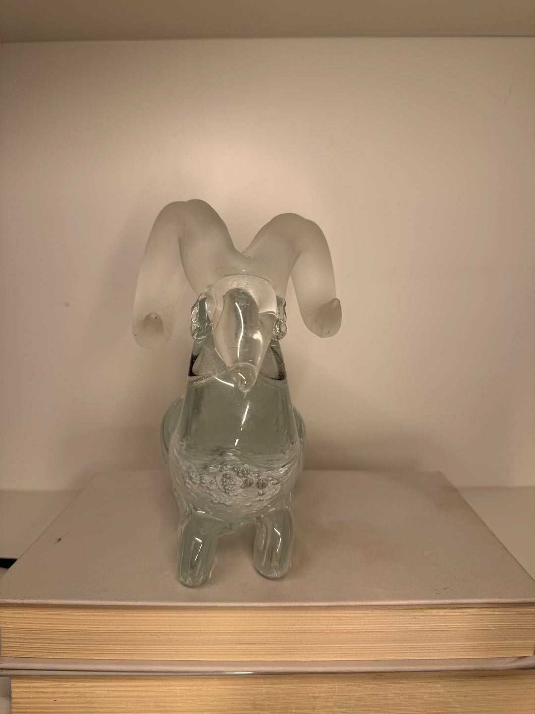 Quidio  Blown Glass Ram