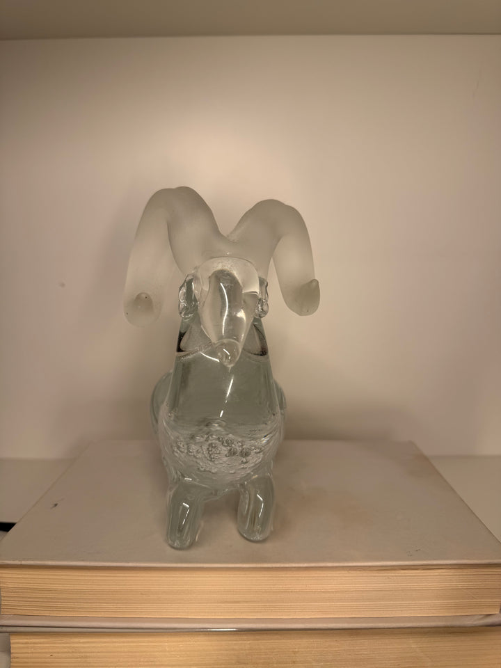 Quidio  Blown Glass Ram