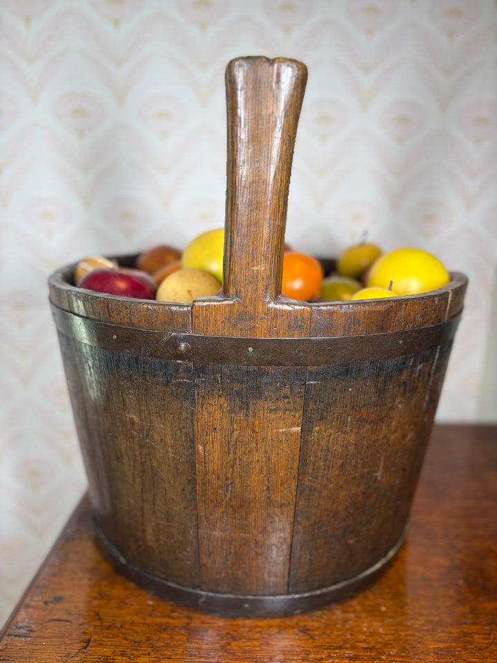 Vintage Apple Bucket