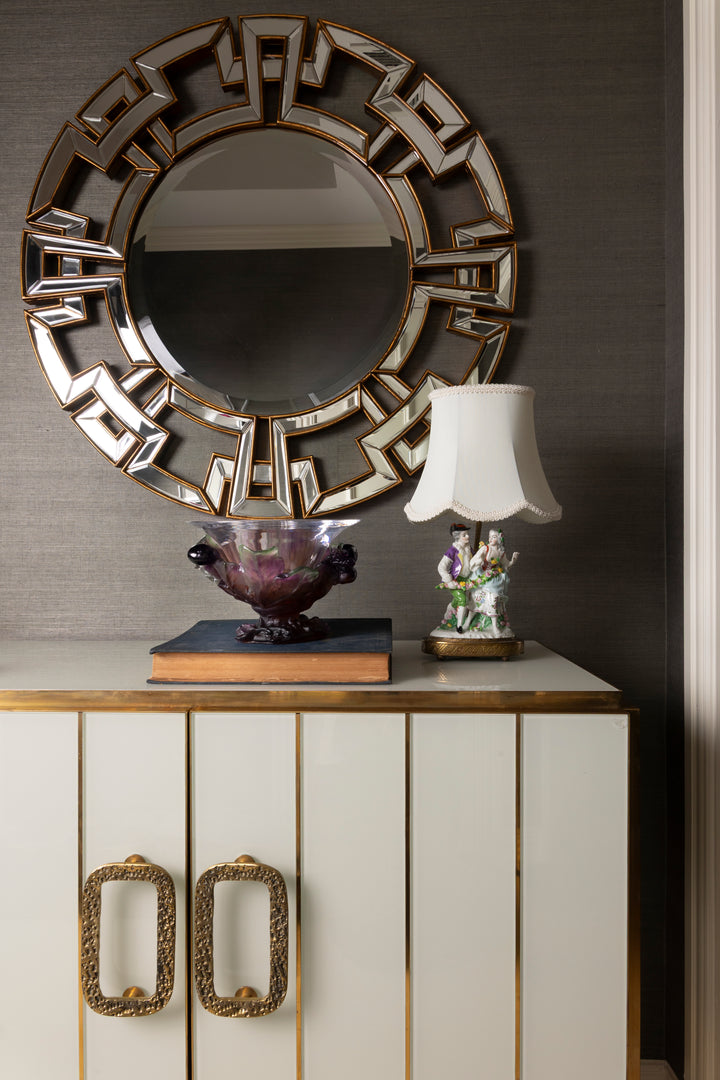 Daum France Pate-de-Verre "Figs and Lizard" Coupe Bowl