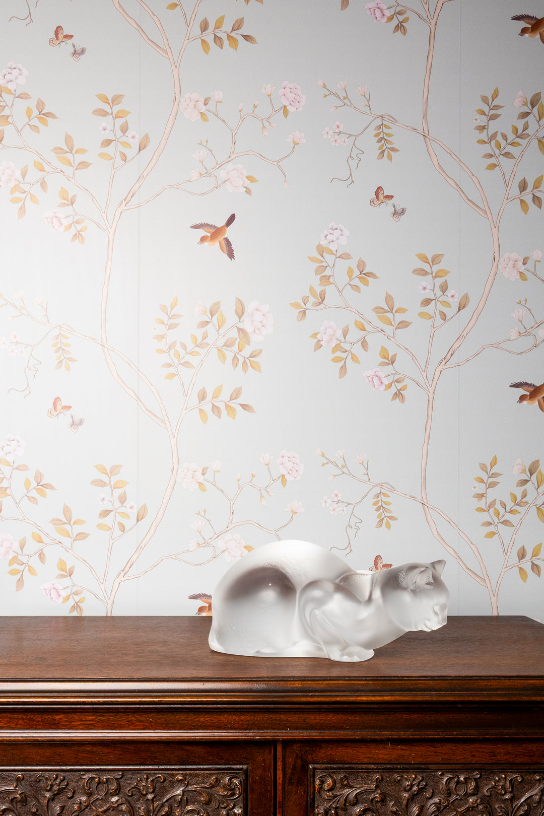 Lalique Cat (Small Chip on Side)