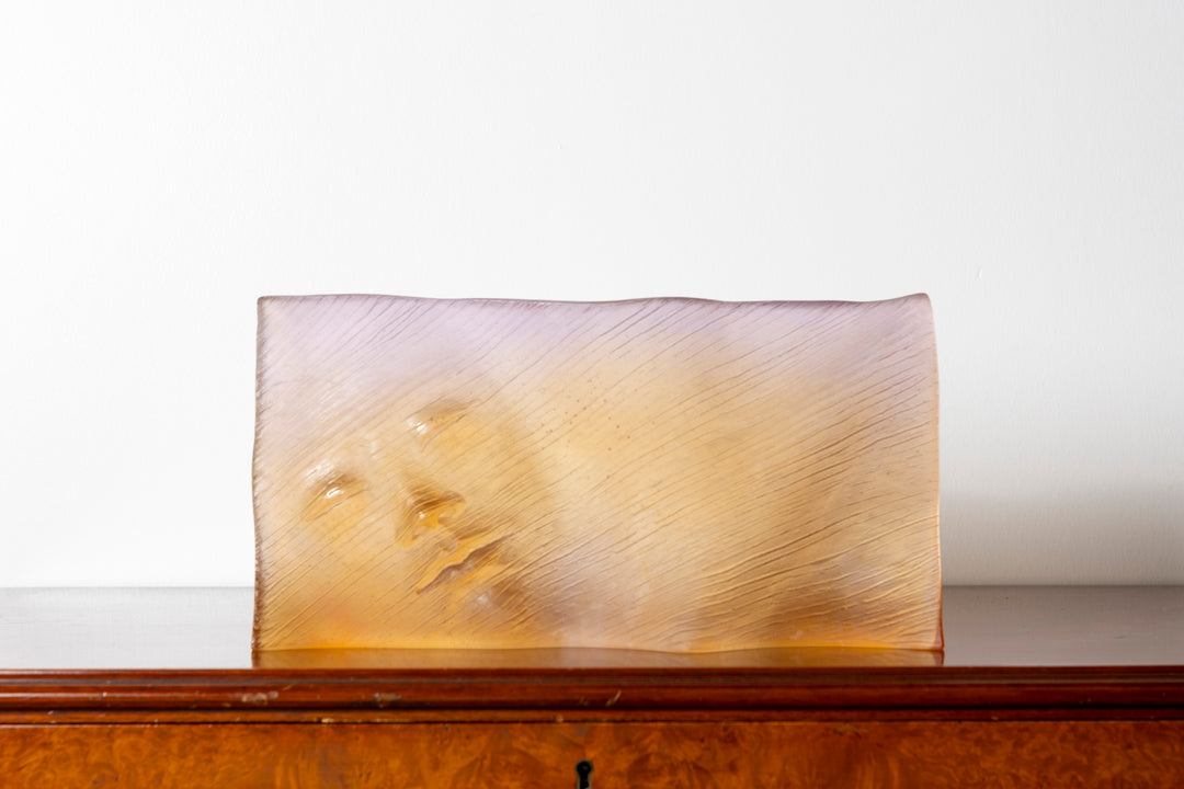 Daum “Reflect” Crystal Sculpture