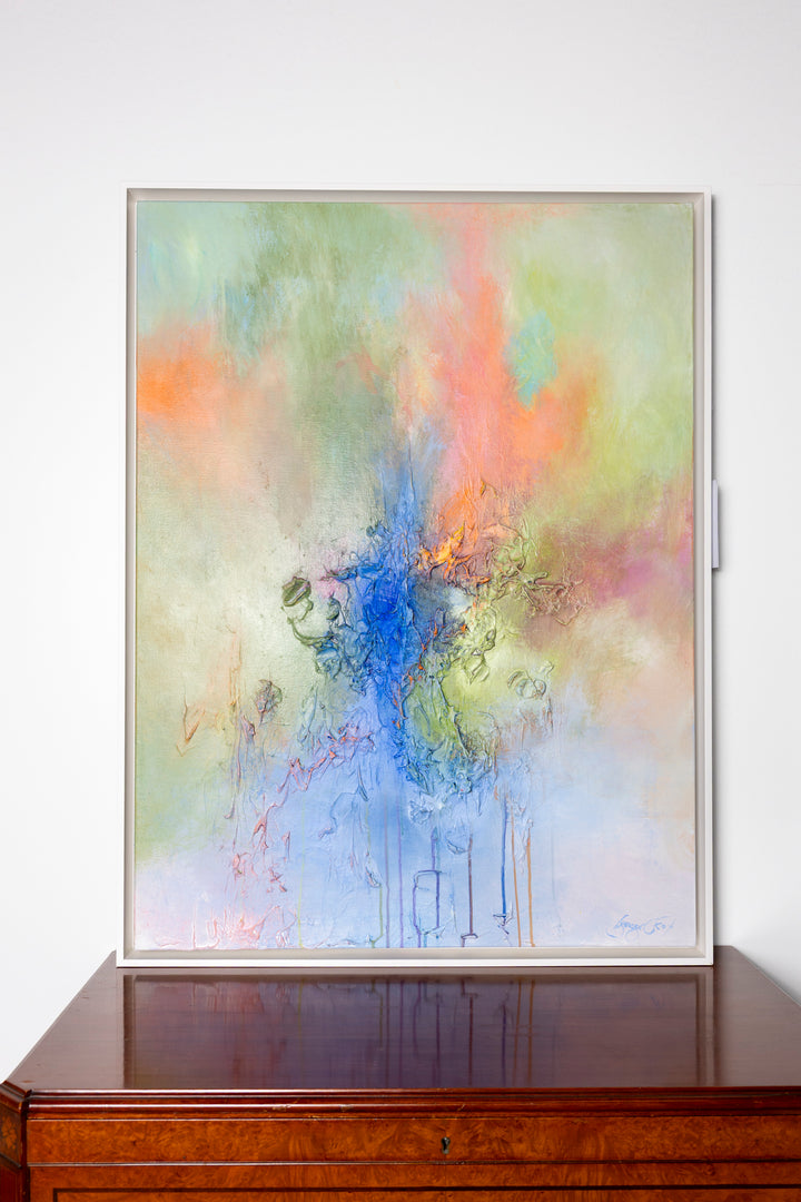 Ginger Fox Abstract Painting