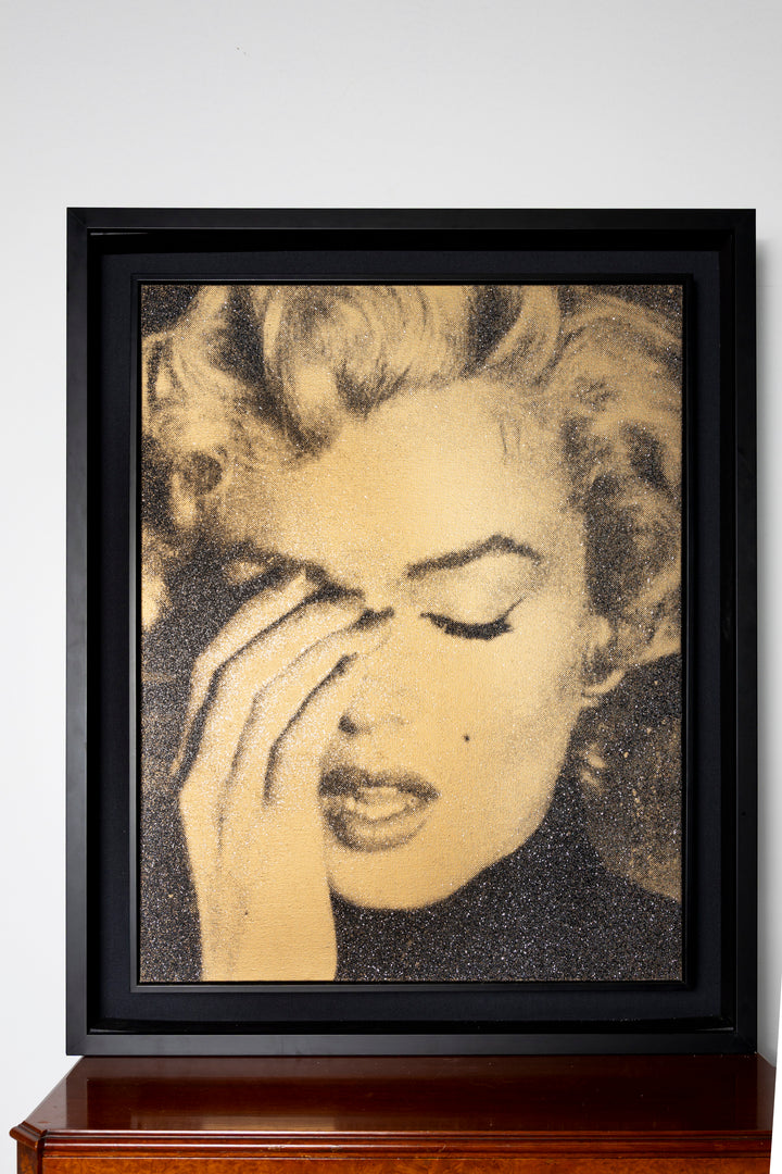 Marilyn Crying by Russell Young