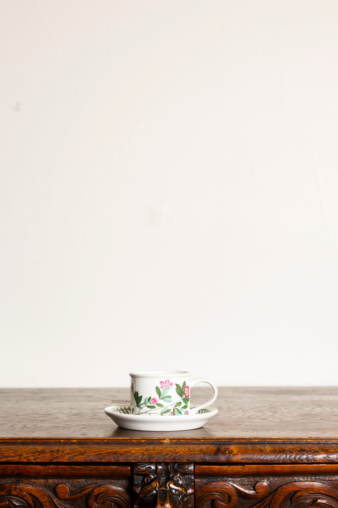 Portmeirion Botanic Garden Floral Cup and Saucer Set of 12