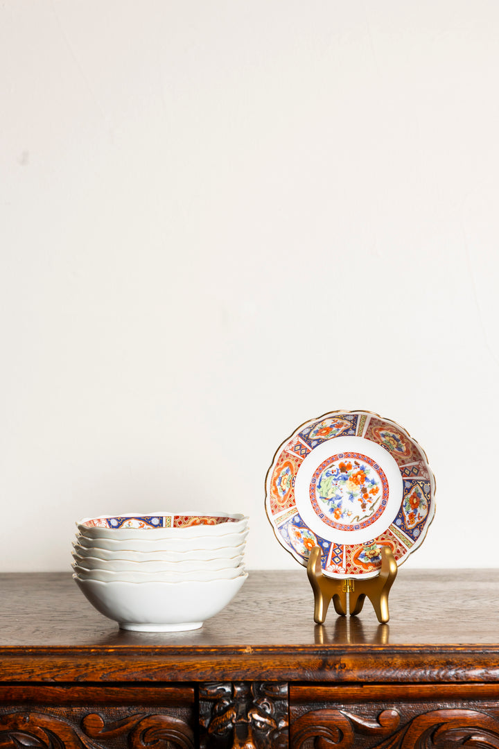 Vintage Japanese Imari Porcelain Set
