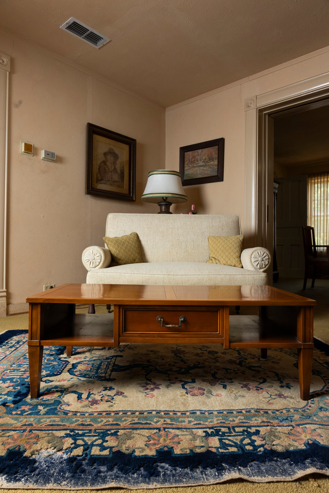 Classic Solid Wood Coffee Table – Mid-Century Modern Style *Local Pickup Available in Honey Grove, TX*