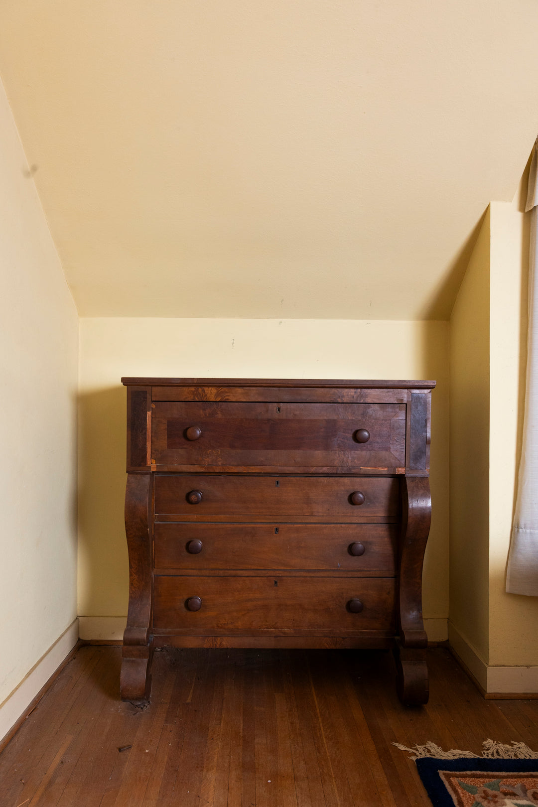 Antique Empire Style Solid Wood Dresser – 4 Drawer Chest *Local Pickup Available in Honey Grove, TX*