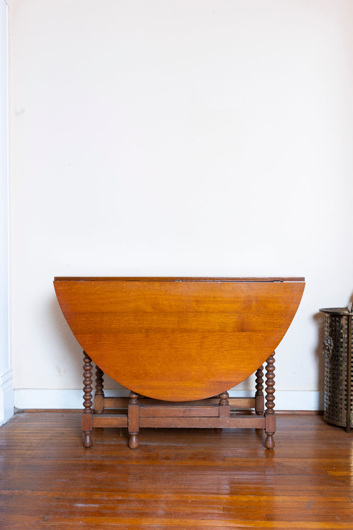 Antique Drop-Leaf Gateleg Dining Table *Local Pickup Available in Honey Grove, TX*